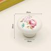Single Hole Ceramic Cabinet Knob European Style Drawer Knobs Door Pull Handles  Children's Room