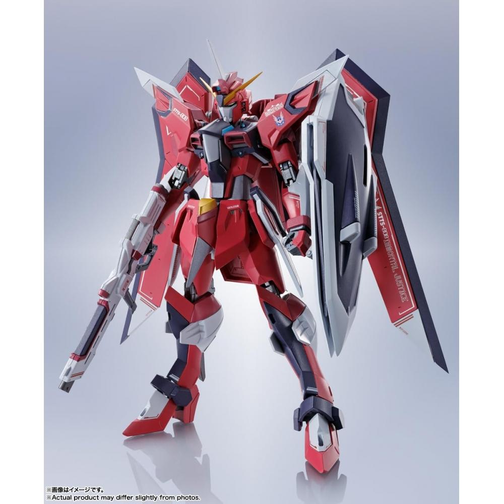МЕТАЛЛИЧЕСКИЙ РОБОТ Spirits SIDE MS Mobile Suit Gundam SEED FREEDOM Immortal Justice Gundam примерно 140 мм ABS и ПВХ и литая окрашенная подвижная фигурка