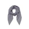 Flower pattern scarf (Purple)