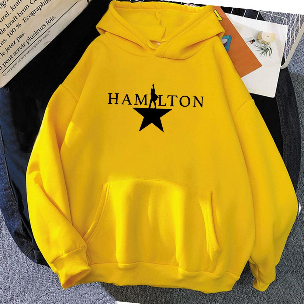 Музыкальные толстовки Hamilton с длинным рукавом для женщин/мужчин, толстовки с капюшоном, зимние теплые, модные пуловеры, одежда с графическим принтом, женская