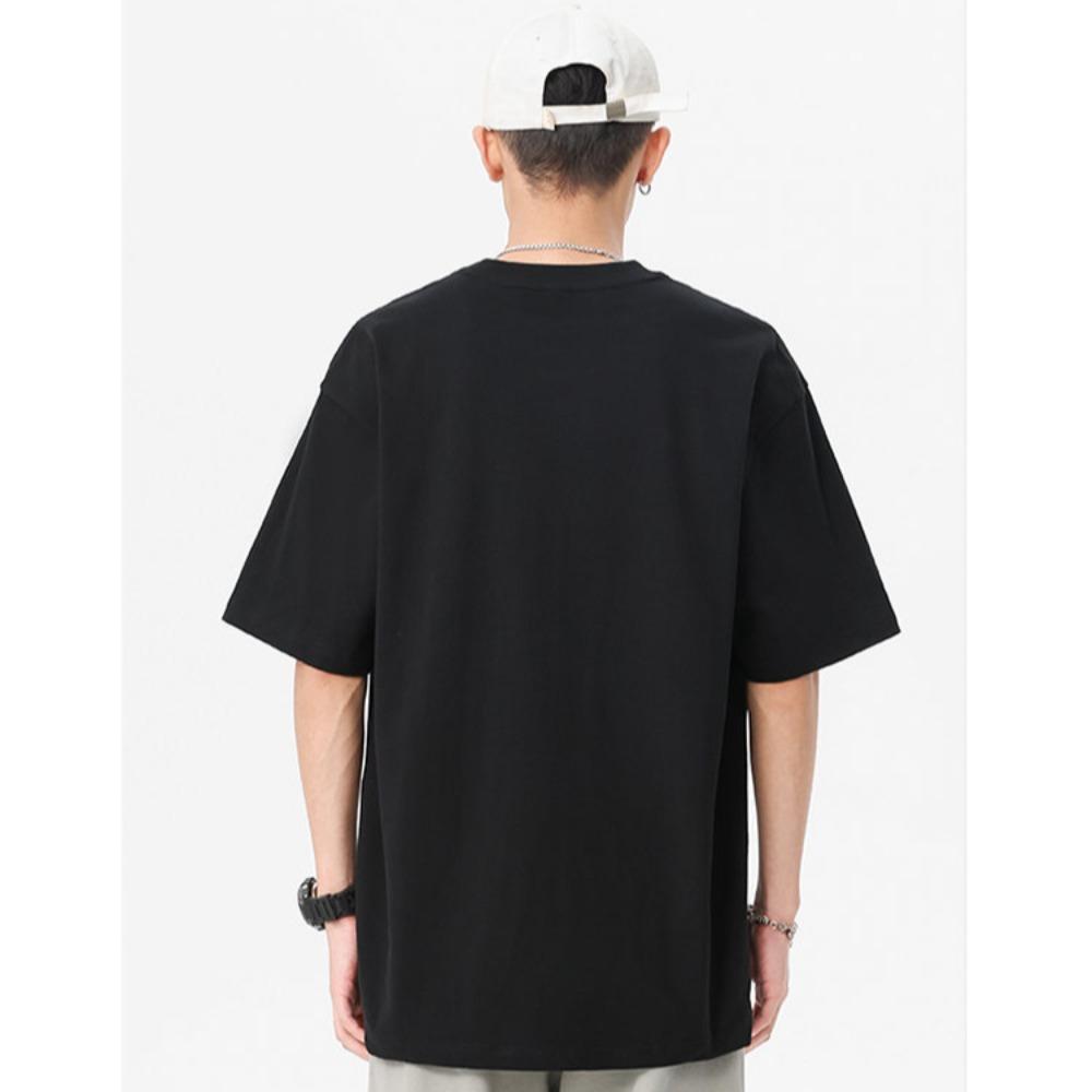 3D-принт Стальной принт Хлопок Американская винтажная футболка с короткими рукавами Мужская повседневная футболка Классические принтованные футболки Топы Футболки