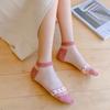 Creative Ultrathin Sock Transparent Women Ladies Short Socks Ankle Sock  Spring Summer