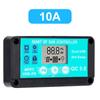 10A MPPT фотоэлектрический домашний контроллер солнечной панели ЖК-дисплей двойной USB контроллер солнечной зарядки 12 В/24 В выходная солнечная система