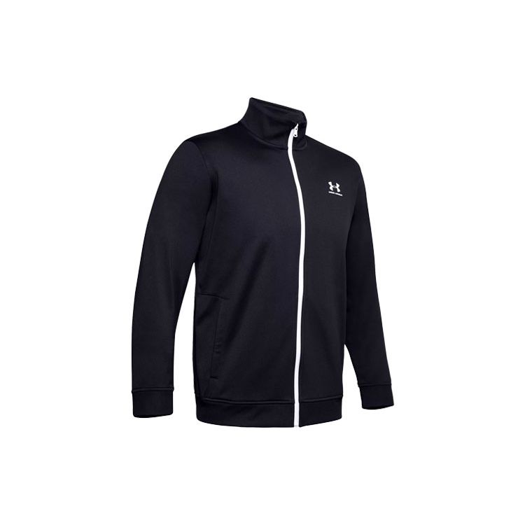 Under Armour Sportstyle Tricot Casual Sports Jacket Men Black 1329293-002