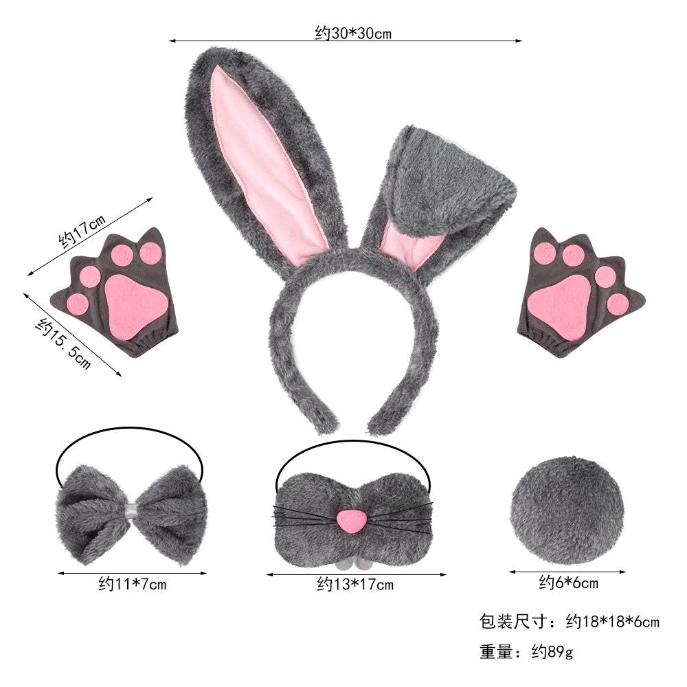 Girl Cosplay  Judy Hopps Police Officer Dress Zootopia Bunny Costume Kids Dress Up Halloween Rabbit Dress Outfits