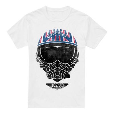 Мужская футболка со шлемом Maverick