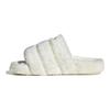 adidas Оригинальные Adilette Outdoor Цельные Удобные Универсальные Повседневные Массажные Шлепанцы на Резиновой Подошве Женские Сандалии Белые IF3965