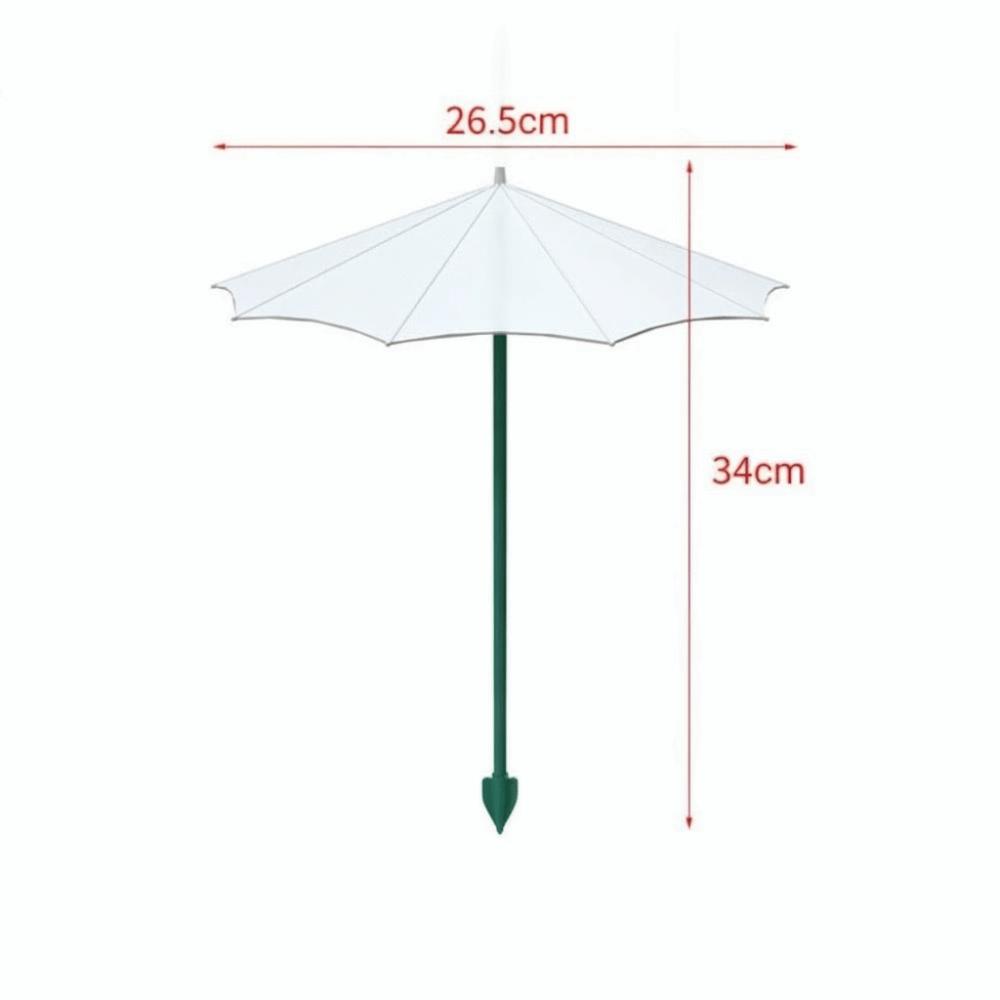 Mini Plant Umbrella UV-protective Garden Plant Shades Seedlings Sunshade Umbrella  Potted Plants