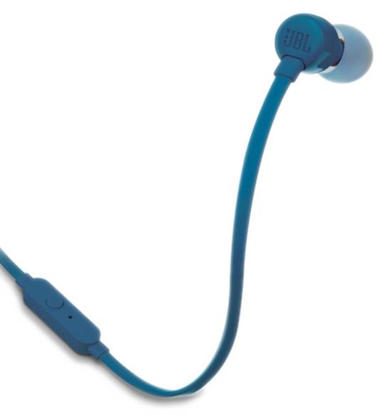 Słuchawki przewodowe jbl tune 110 niebieski