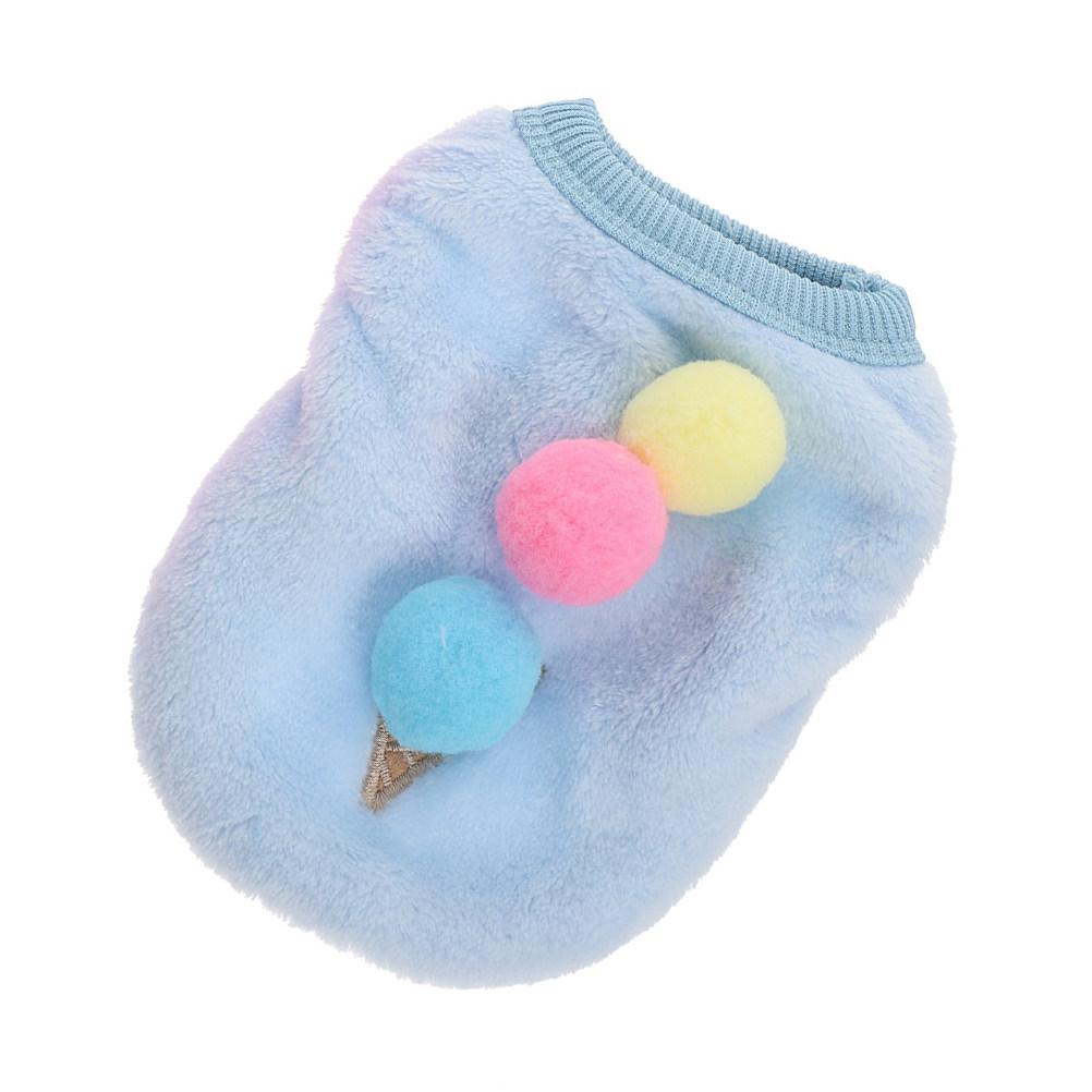 Dog Vest Clothes for pet owners to protect pet from cold in pink fleece M size