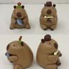 Handcrafted Capybara Figurine Pvc Collectible Desk For Animal Enthusiasts