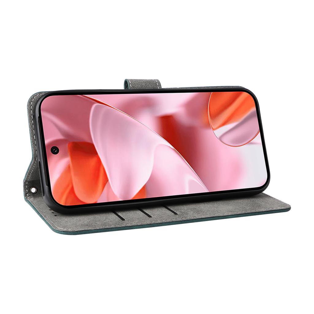 For Google Pixel 9 Pro/Pixel 9 Leather Case RFID Blocking Wallet Phone Cover with Wrist Strap