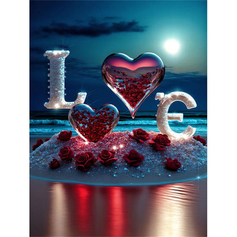 5D DIY Алмазная картина Цветочный пейзаж Алмазная вышивка Картина Полная круглая Алмазная мозаика DIY Стразы Домашний декор Подарки