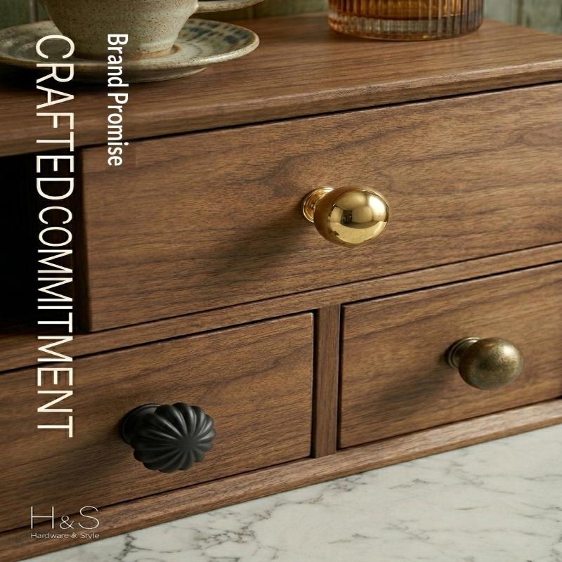 Vintage Durable Metal Cabinets Wardrobes Doors Drawers Bedside Table Handles For Kitchen Dresser Drawer Home Accessories