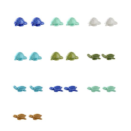 2 шт. Крышки для болтов унитаза в виде черепахи, керамическая крышка для болтов унитаза в виде морской черепахи