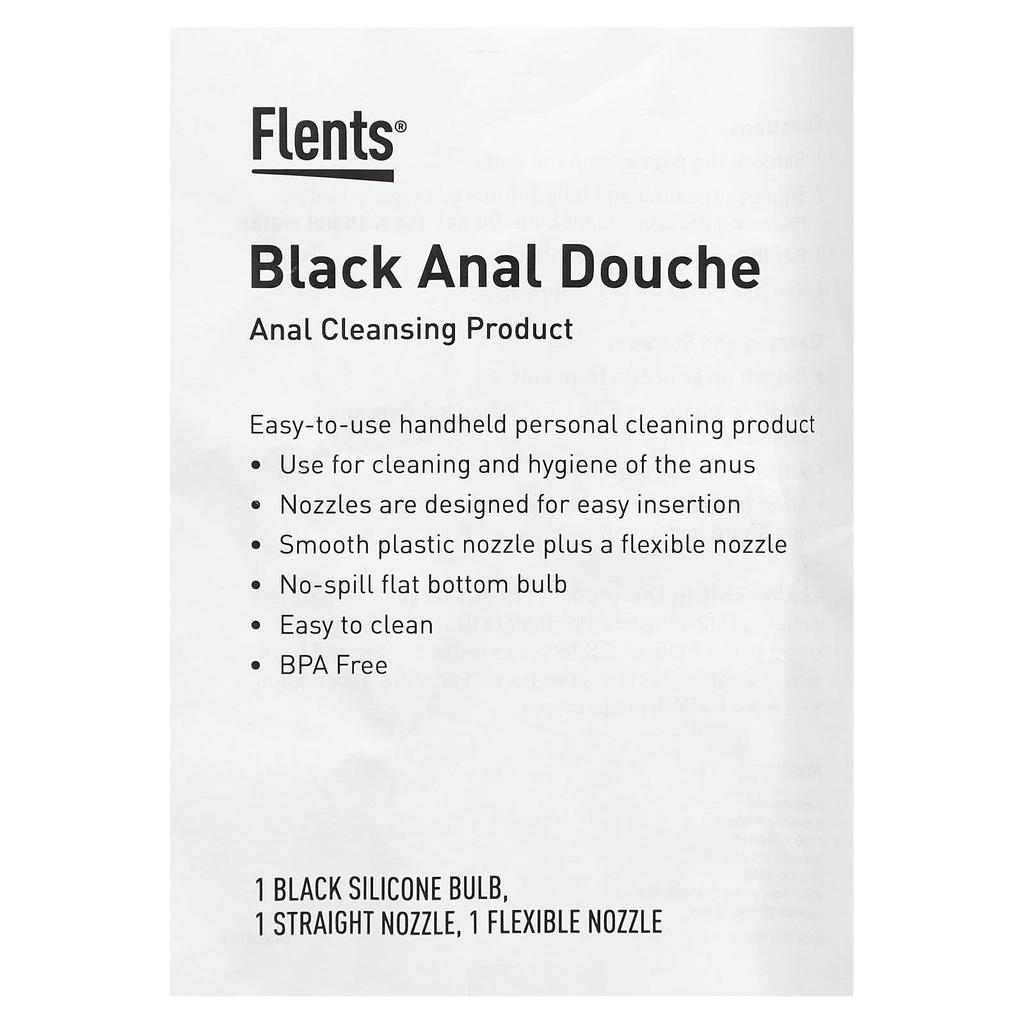 Black Anal Toothpaste, 3 Pcs