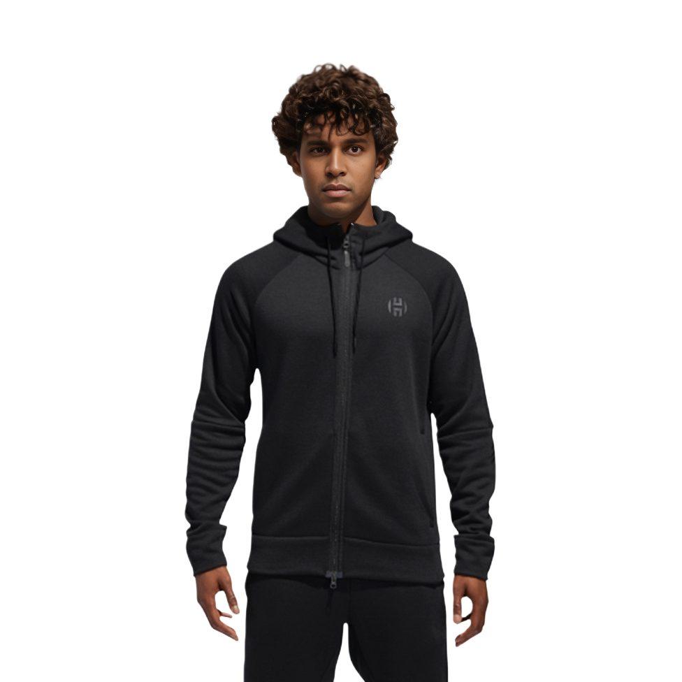 Adidas Jackets Men's Black Hooded Moderate Other CW6906