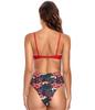 Brazilian Swimsuit Two Piece Bikini Set Slimming Panties M