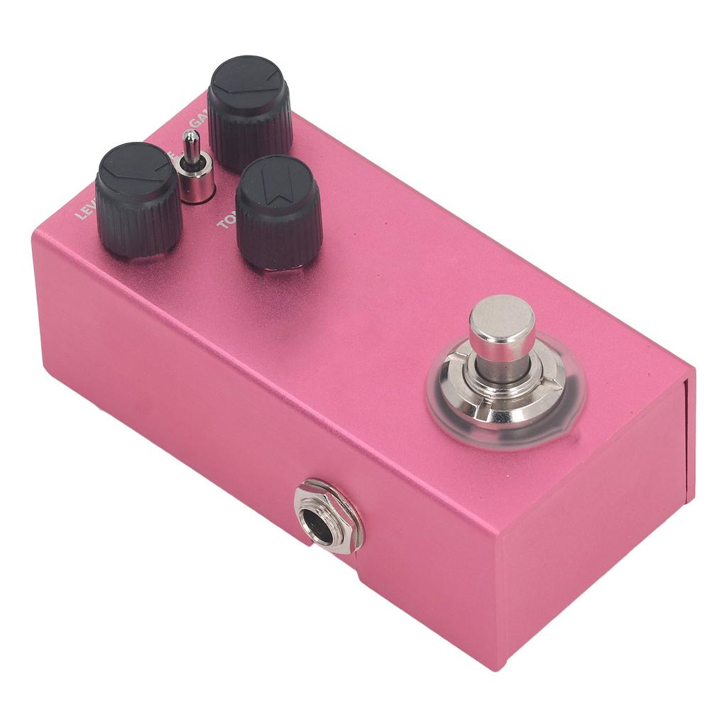 Guitar Distortion Pedal True Bypass Aluminum Alloy Housing Distortion Guitar Effect Pedal DC9V