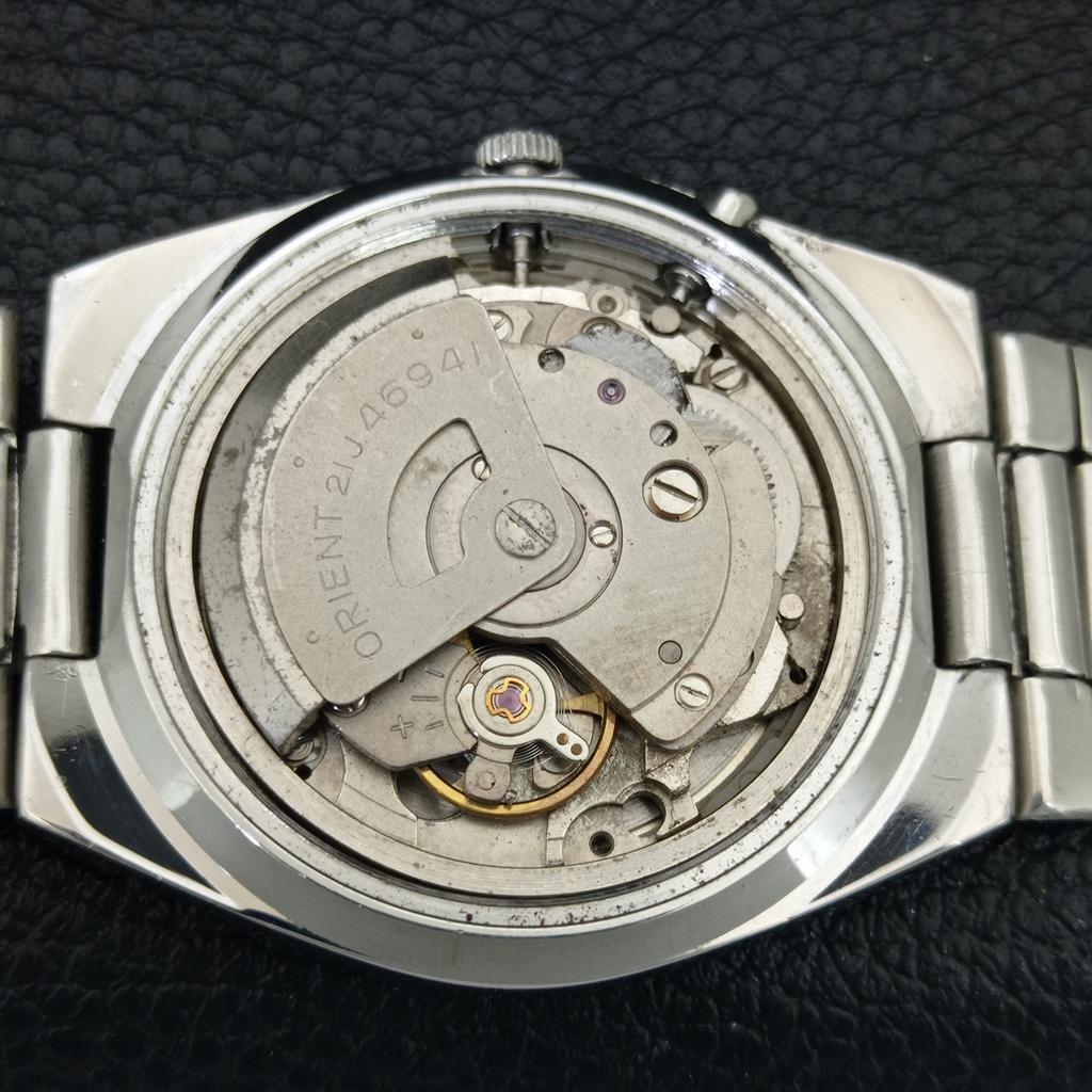 ОРИГИНАЛЬНЫЕ ВИНТАЖНЫЕ МУЖСКИЕ ЧАСЫ ORIENT SK CRYSTAL AUTOMATIC 46941 ЯПОНИЯ a704887-1