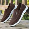 Shoes Men's 2025 Spring New Men's Shoes Casual Canvas Shoes One Pedal Dad Shoes Comfortable Single Shoes