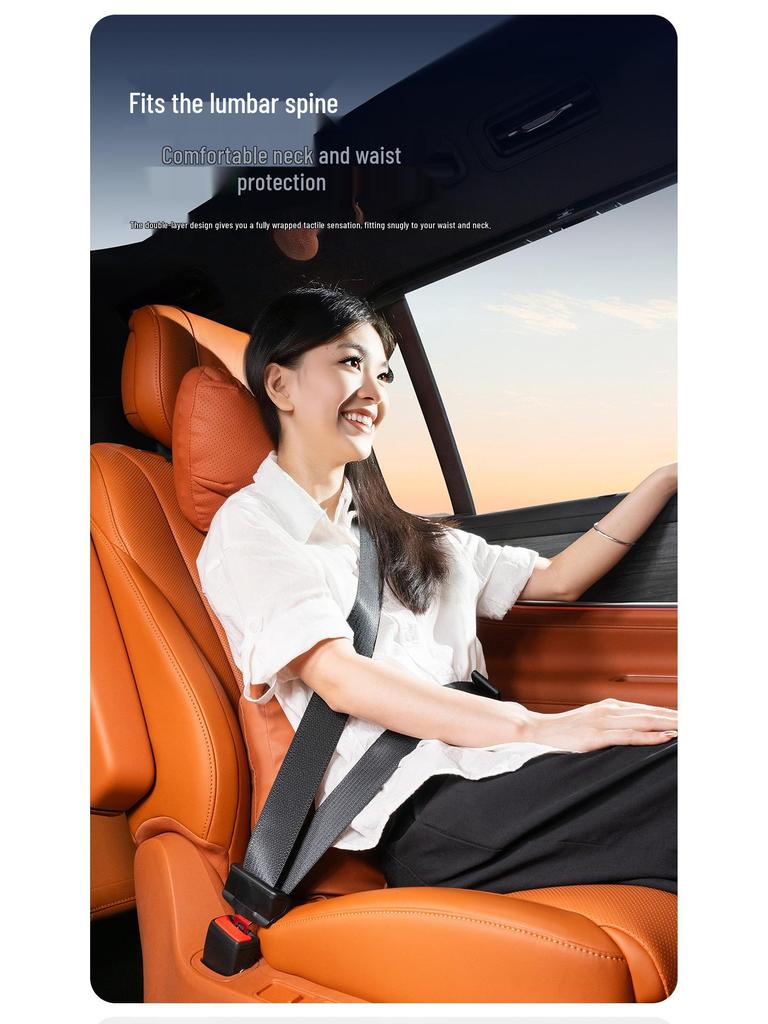 Комплект подушек для поддержки шеи и поясницы BMW для 3/5 серии и X1/X3/X5/X6 - Универсальный, Всесезонный