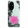 For Honor 200 / 200 Lite / 200 Pro Case Clear Soft TPU Lovely Silicone Back Cases for Honor 200 Pro Transparent Cat Bumpers