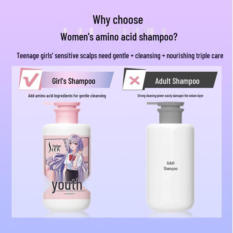 Sulei Teen & Kids Anti-Dandruff Oil Control Smoothing Shampoo