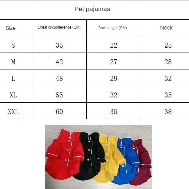 New Pet Pajamas Dog Home Clothing Teacup Dog Small Dogs Teddy Bichon Clothes Cat Clothing