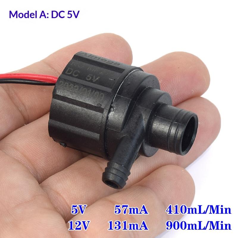 Mini Brushless Water Pump IP67 Waterproof Silent Sealed Centrifugal Circulation Pump for Indoor Tabletop Fountain Fish Tank