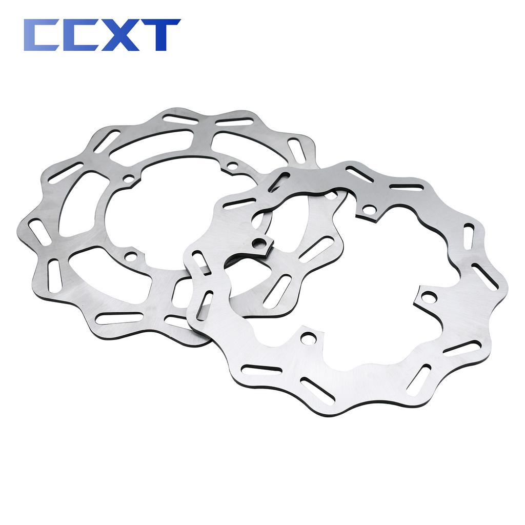 Motorcycle 270mm 240mm Front Rear Brake Disc Rotor For Kawasaki KX KLX KX125 KX250 KX250F KX450F KLX450R Motocross Accessories