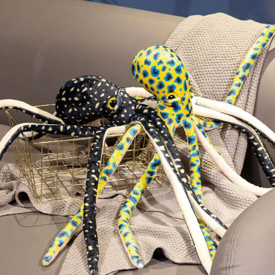 Мягкая игрушка «Осьминог» Реалистичный плюшевый осьминог Мягкая игрушка «Морские животные» Мягкая кукла «Осьминог»