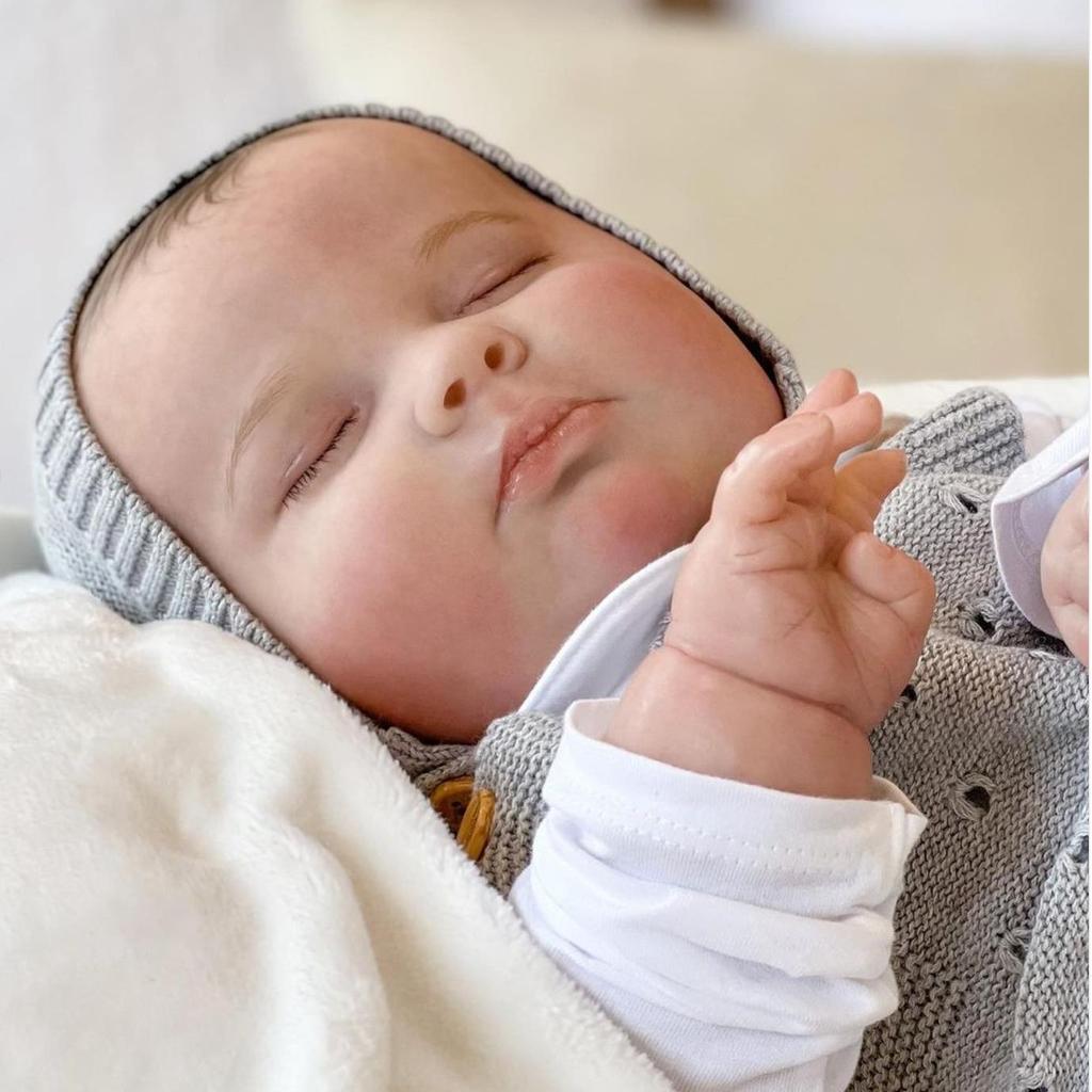 3D Skin Reborn Sleeping Fat Baby Doll 60 CM Силиконовая игрушка для девочек с сосудистой веной, как настоящее искусство Bebe, детский подарок на день рождения