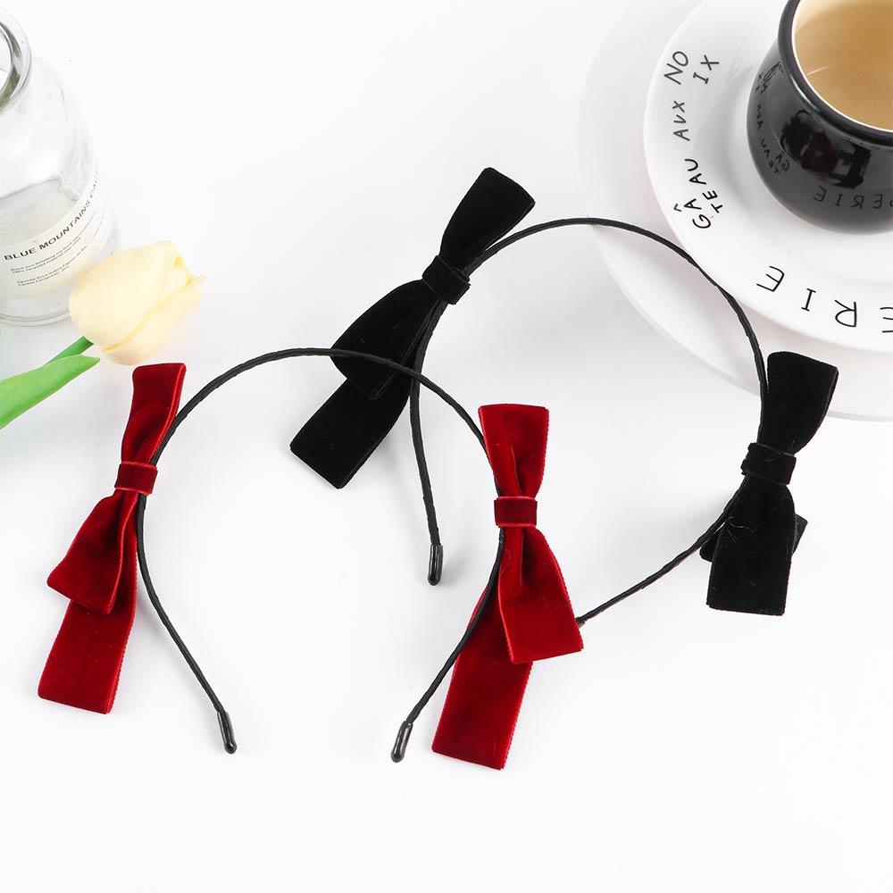 Hairband Girls Wash Face Headdress Women Hair Accessories Velvet Bow Headband Hair Bands Hair Hoop