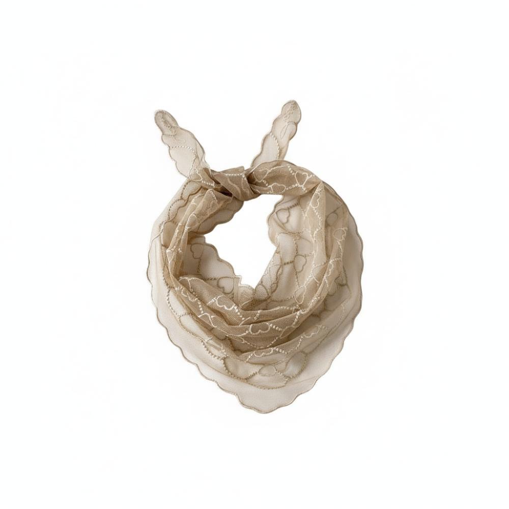 Vintage Lace Flower Hair Scarf Cute Sweet Headscarf Casual Headband  Photography