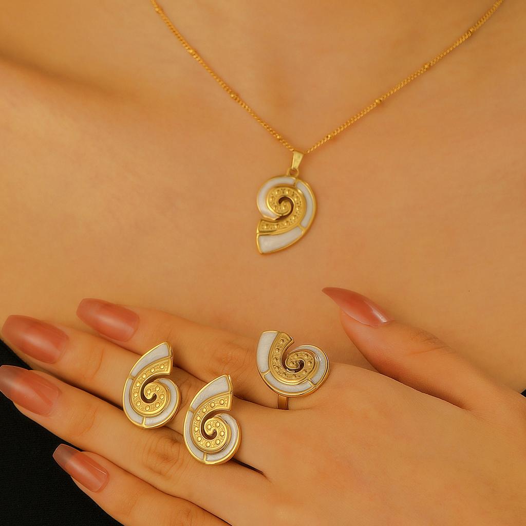 Высококачественные украшения 2026 года, морской ветер, морская звезда, раковина, набор подвесок с черепахой, женские аксессуары, украшения легкой роскоши и высокого класса.