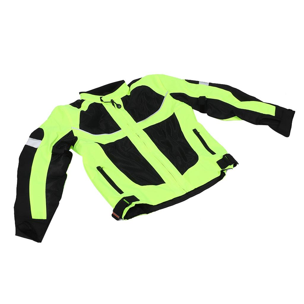 Мужская мотоциклетная одежда для езды, дышащая, гоночная, со светоотражающими элементами, полная защита для летаM