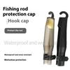 1/6/7Pcs Sea Fishing Rod Cap High Strength Anti-Collision Long Casting Rod Tip Protective Cover Telescopic Fishing Pole Cap