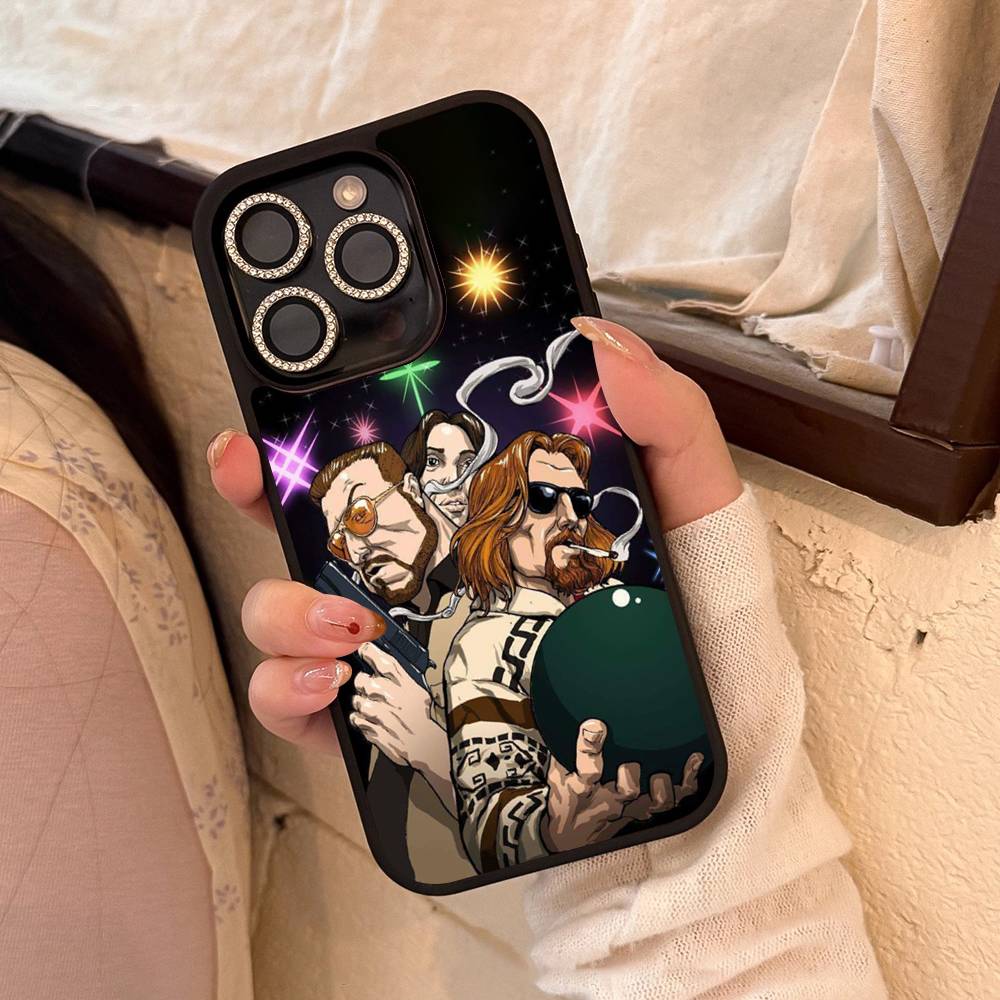 The Big Lebowski Movie Phone Case For IPhone 16 Pro Max 15 14 Plus 14 13 12 11 17 PC+TPU Cases Back Cover