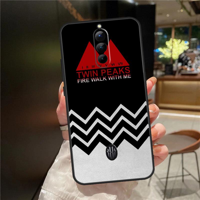 Чехол 'Fire Walk With Me' из Твин Пикс для ZTE Nubia Red Magic 8 8S 9 9S 10 10S 11 Pro Plus 6 7 6S 7S Для RedMagic 10 Air Чехол