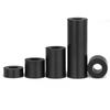 Black Nylon ABS Round Hollow Standoff Non-Threaded Hollowed Spacer M3 M4 M5 M6 M8 Washer PCB Board Screw Length 2mm~50mm