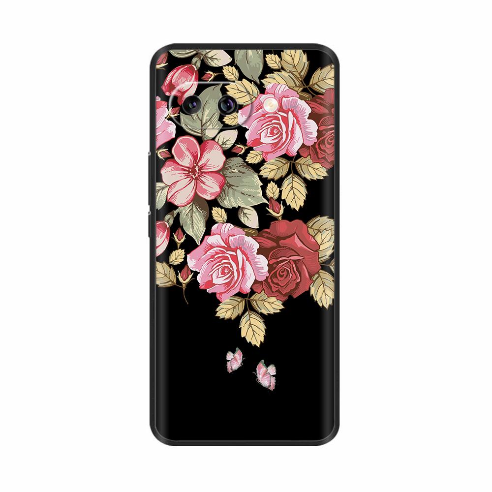 Чехол для Google Pixel 9A Роскошный Мягкий Силикон Узорчатая Покрашенная Задняя Крышка Для Google Pixel 9A GXQ96 GTF7P G3Y12 Чехлы Сумки для Телефона