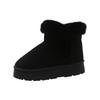 Large Size Snow Boots for Women, Winter Piled and Thickened Cotton Boots, Cotton Shoes for Women