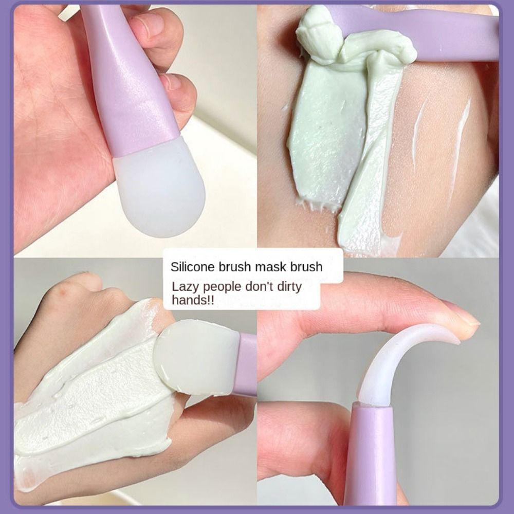 Инструменты для ухода за кожей Кисть для макияжа Маска для смешивания грязи Кисть для масок для лица Силиконовая кисть для масок Аппликатор для масок