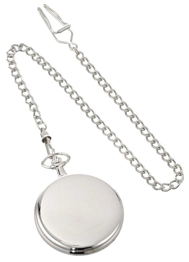 Charles-Hubert, Paris Pocket Watch, Manual Winding, 3576-W, Men's