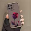 Эстетичный чехол для Apple iPhone с красной розой для iPhone 17, 16 Pro Max, 15 Pro, 14 и 13 - Европейский и американский дизайн