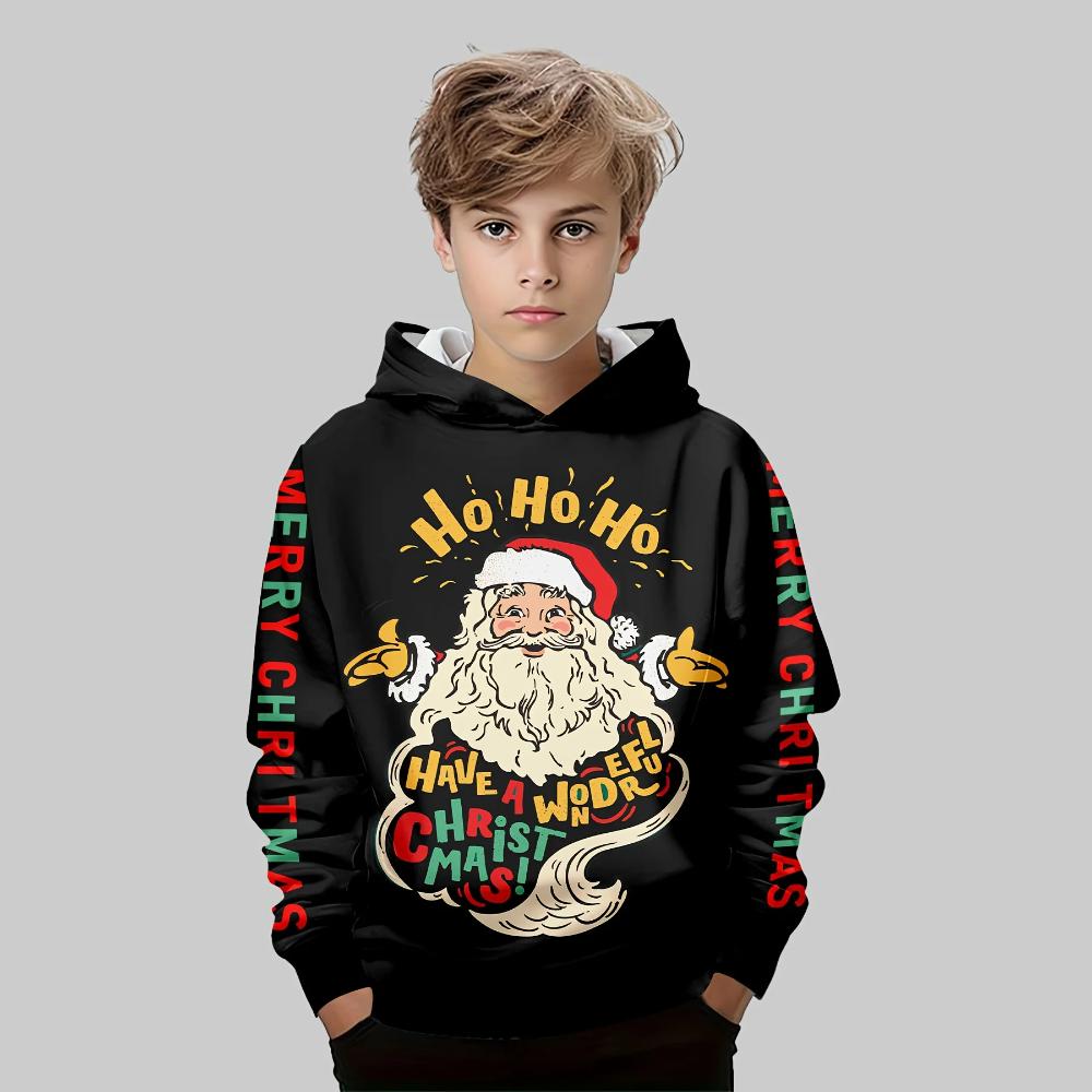 Men's Children's Clothing Versatile Comfortable Sweatshirt Casual Loose Hoodies Sweatshirts Boys