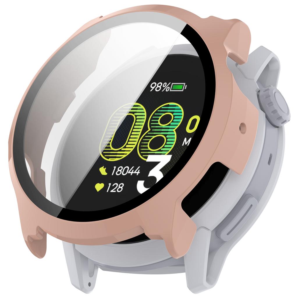 For Coros Pace 4 Case Hard PC Watch Protective Cover with Tempered Glass Film