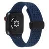 Magnetic Sports Silicone Strap for Apple Watch 49mm 45mm 44mm 41mm 40mm 42mm 38mm Rubber Band for IWatch Series 9 8 7 6 5 4 Se Ultra 2