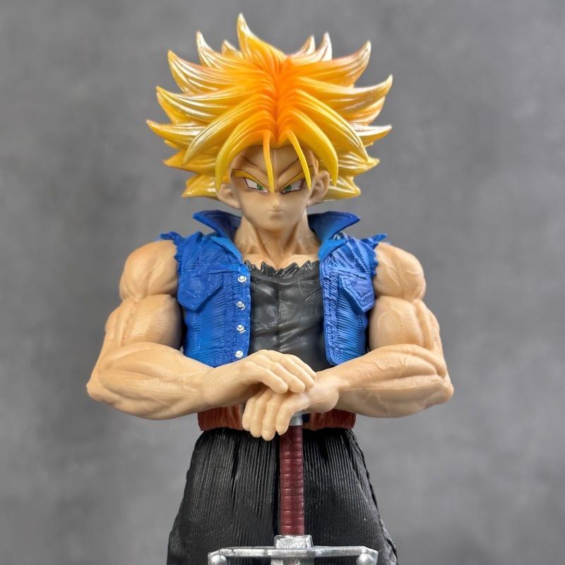 Anime Dragon Ball Z Trunks Figure Future Trunks Action Figures Mpvc Statue Collection Model Toys For Children Gifts